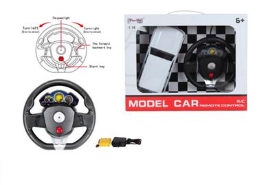 1:16 4-way simulation Rand Cool Road Ze LC70 remote control car with a No. 5 steering wheel
