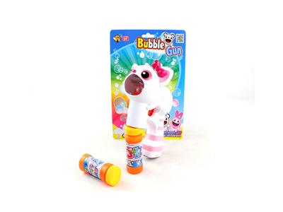 Real color monkey monkey bubble gun music 2 bottles of water