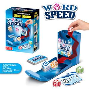 Alphabet dice card game