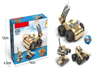 Tank building blocks (78 / PCS)