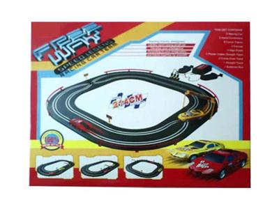 Racing track car