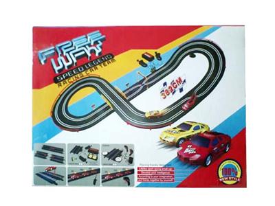 Racing track car