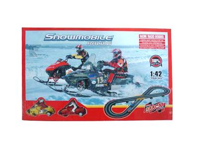 Electric track snowmobile