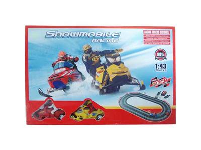 Electric track snowmobile