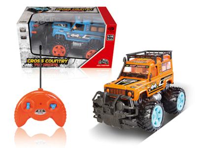 Four remote control off-road vehicles (including electricity)