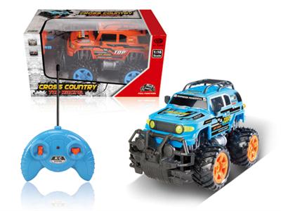 Four remote control off-road vehicles (including electricity)
