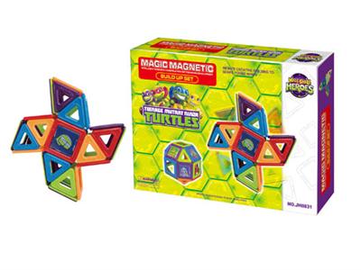 Variety of magnetic blocks (18pcs)