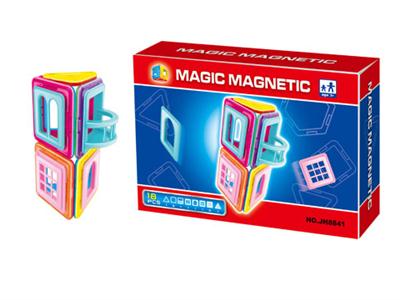 Variety of magnetic blocks (18pcs)