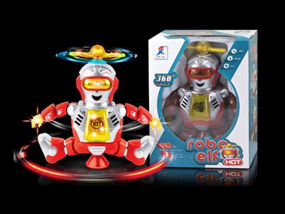 Electric dancing robot (red)