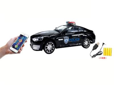 1:14 BMW police car with car lights