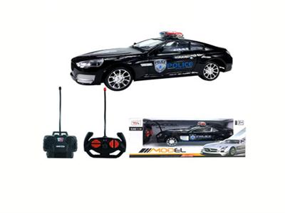 1:14 BMW police car with car lights