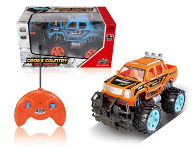 Four remote control off-road vehicles (including electricity)