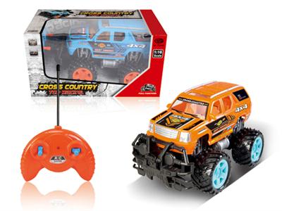 Four remote control off-road vehicles (including electricity)