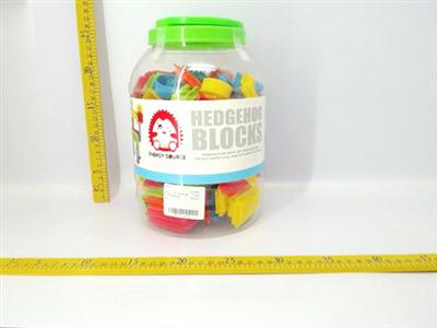 Round blow barrel (large) building blocks (120PCS)