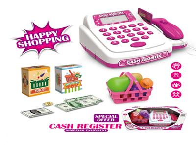 Small cash register (sound, light, calculator function)