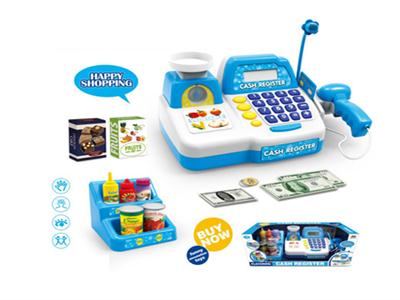 Cash register cash register (sound, light, calculator, microphone function)