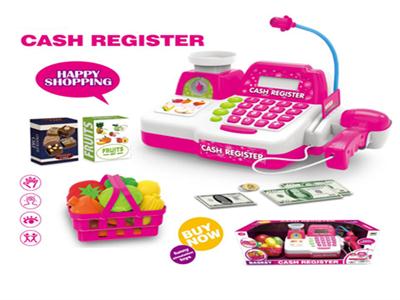 Cash register cash register (sound, light, calculator, microphone function)