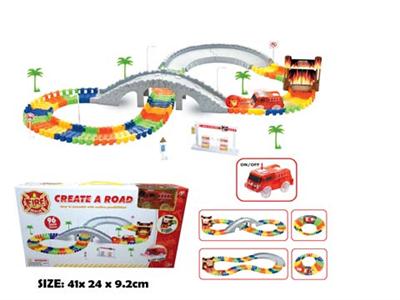 Electric block rail car (96pcs)