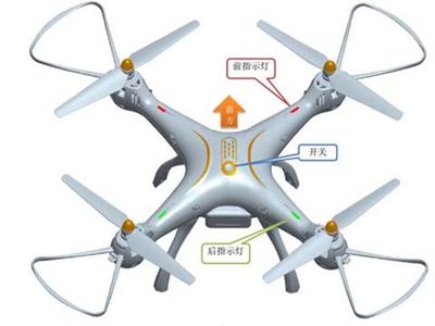 GPS high real-time aerial shooting large four-axis aircraft