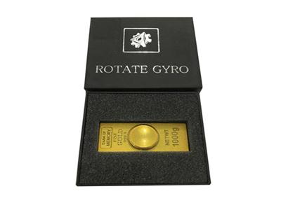 Gold leaf alloy finger gyro