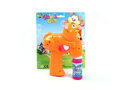 WReal color Tom cat, tiger with lights, bubble gun, no music, 1 water