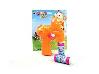 Real color Tom cat, tiger with lights, bubble gun, no music, 2 water