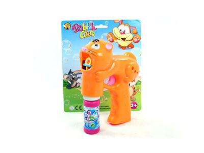 Real color Tom cat, tiger with lights, bubble gun, music 1 water