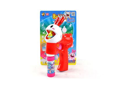 Real rabbit light bubble gun, music 1 water