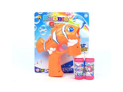 Solid color clownfish with light bubble gun no music 2 water