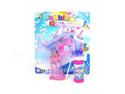 Dolphin four light transparent bubble gun No 1 Water Music