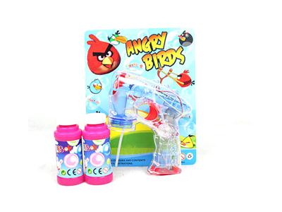 Angry birds, plug boards, four lights, bubble guns, music, 2 big water