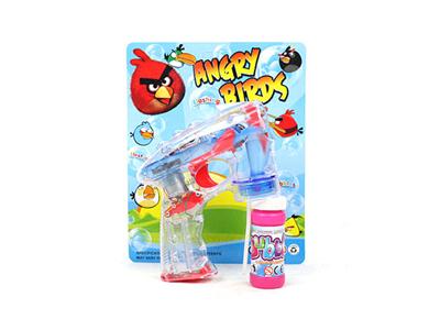 Angry birds board, four lights, bubble gun, no music, 1 water