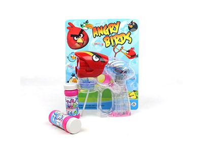 Angry birds four light transparent water bubble gun music 2