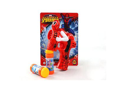 Real spider man with lights, bubbles, guns, music, 2 bottles of water