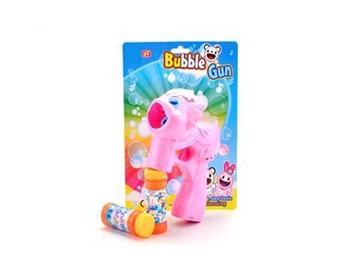 Solid color tiaotiaolong bubble gun music 2 bottles of water