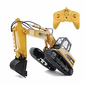 1:: 14, fifteen channel remote control excavator charging 2.4G