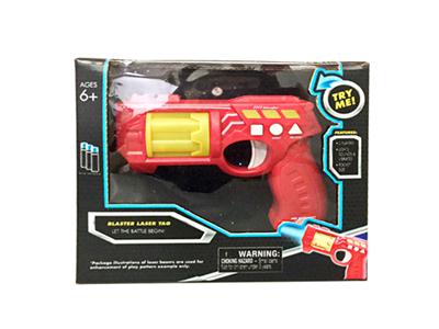 Single armed Mini combat pistol (corner) laser target robot (wrapped)