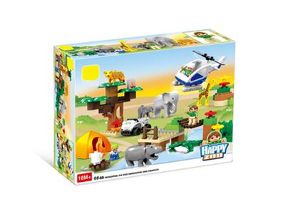 Happy Zoo (68pcs)