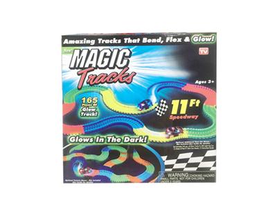 Magic track car