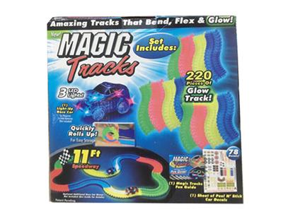 Magic track car