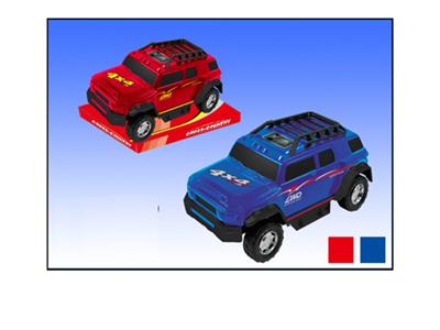 Inertial cross-country TOYOTA simulation (flat bottom)