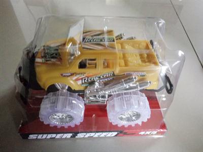 Inertial off-road vehicles, with lights, music, 12pcs/ box.