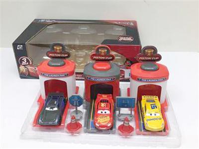 Cars 3 Taiwan Taxi car ejection (random distribution of 3 character combination car)