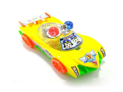 Pull lamp cartoon police car (can be loaded with sugar)