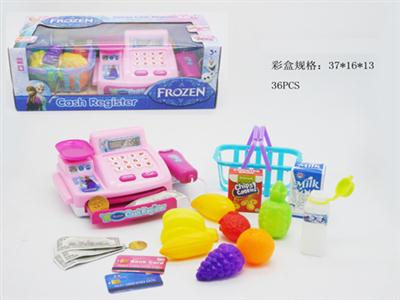 Ice pink cash register 3AA does not contain electricity