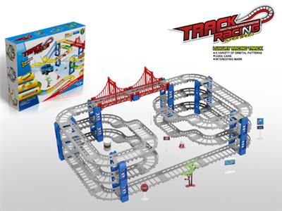 Variable puzzle electric track