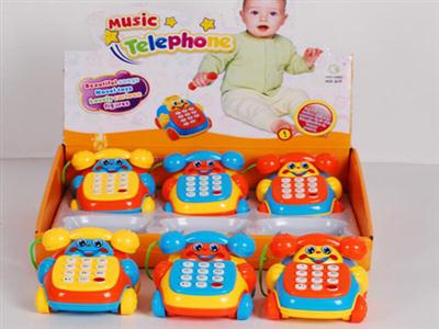 Music telephone set