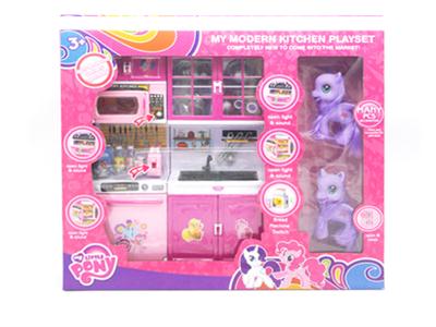 Pony kitchen series with pony 4
