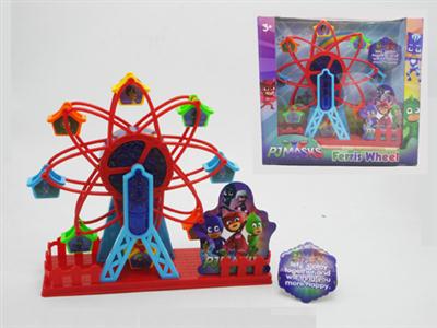 The masked man electric rotary Ferris wheel light music