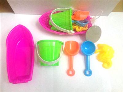 5 pieces of beach toys